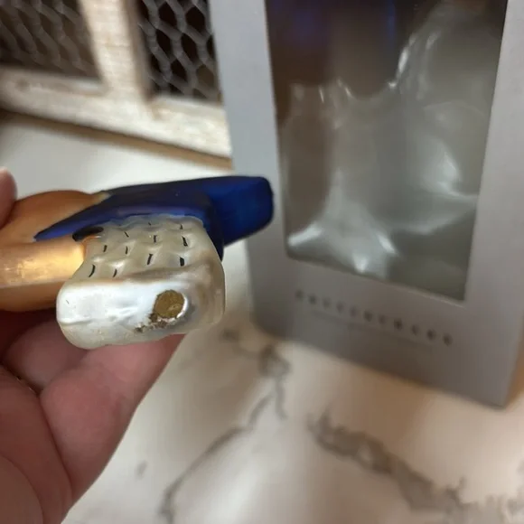 Pottery barn Comet GLass Blown Holiday Tree Ornament Vintage - Picture 3 of 3